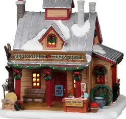 Lemax maple roads sugar shack verlicht kersthuisje Vail Village 2022