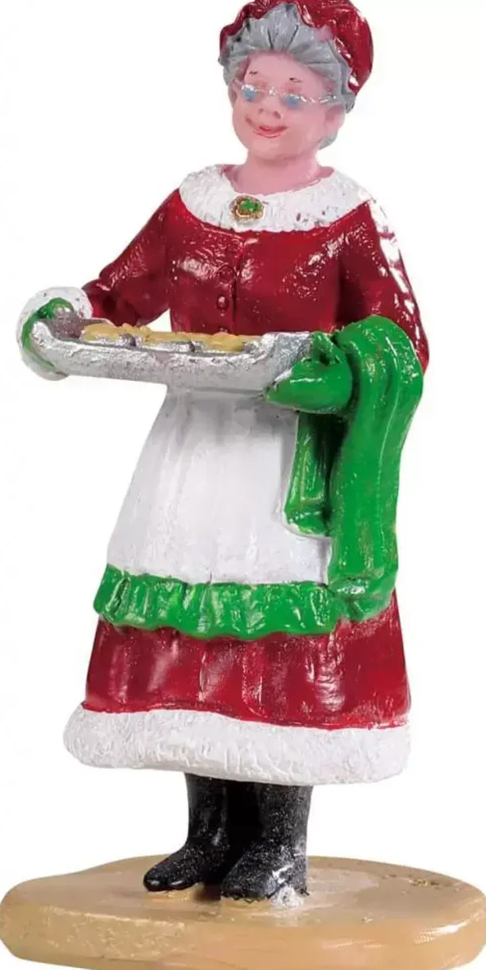 Lemax mrs. claus cookies kerstdorp figuur type 1 Caddington Village 2019