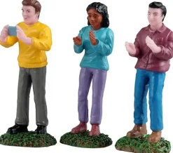 Lemax music festival fans kerstdorp figuur type 3 2025