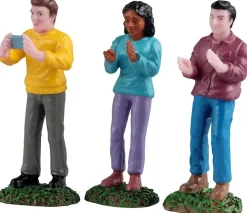Lemax music festival fans kerstdorp figuur type 3 2025