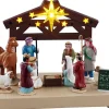 Lemax nativity play verlicht kerstdorp tafereel 2026
