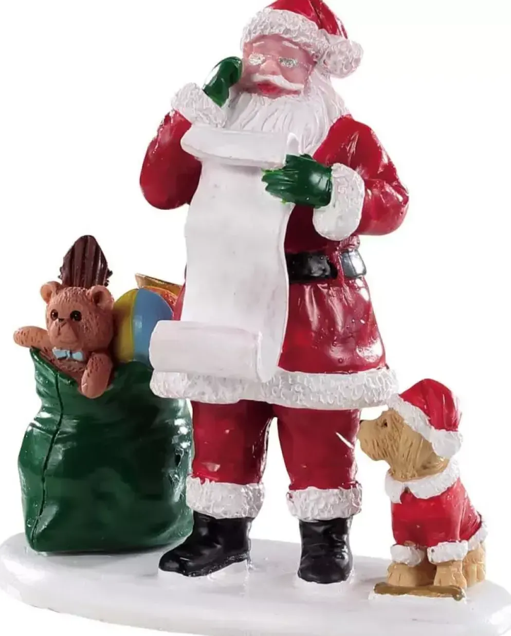 Lemax naughty or nice santa kerstdorp figuur type 3 Santa's Wonderland 2019