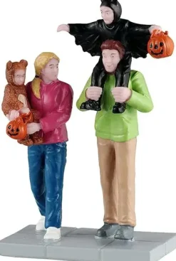 Lemax neighborhood trick-or-treaters halloween figuur Spooky Town 2025
