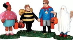 Lemax new trick or treaters s/3 halloween figuur Spooky Town 2015