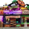 Lemax nightmares video verlicht huisje Spooky Town 2025