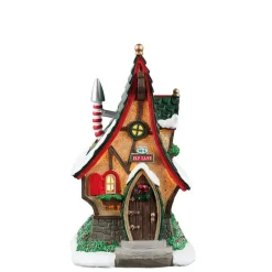 Lemax no. 4 elf lane verlicht kerstdorp tafereel Santa's Wonderland 2022
