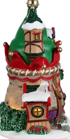 Lemax no. 2 elf lane verlicht kerstdorp tafereel Santa's Wonderland 2022