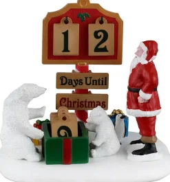 Lemax north pole countdown kerstdorp tafereel Santa's Wonderland 2026