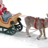 Lemax north pole sleigh ride kerstdorp tafereel Caddington Village 2020