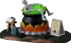Lemax nothing like a hot bath verlicht tafereel Spooky Town 2025