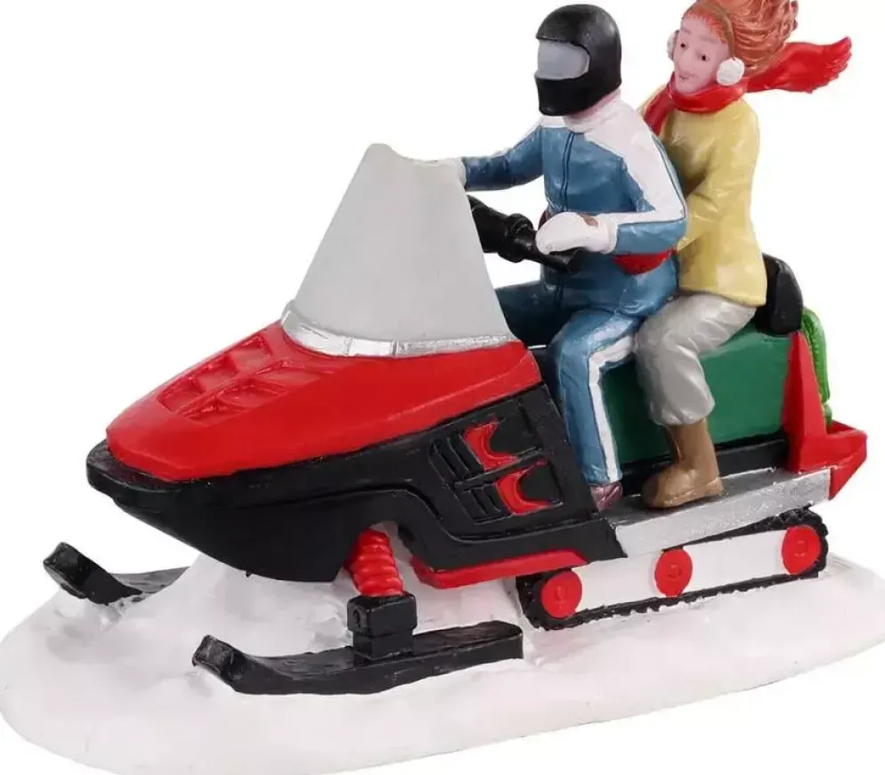Lemax off trail adventurers kerstdorp figuur type 4 2021