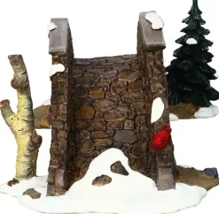 Lemax olde stone bridge kerstdorp tafereel 2000