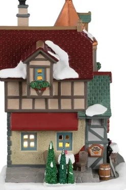 Lemax otto's schnitzelhaus verlicht kersthuisje Vail Village 2023
