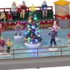 Lemax outdoor skating rink bewegende schaatsbaan Vail Village 2022