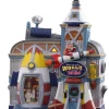 Lemax out of this world toy shop verlicht kersthuisje Jukebox Junction 2021
