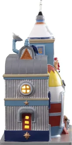 Lemax out of this world toy shop verlicht kersthuisje Jukebox Junction 2021