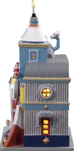 Lemax out of this world toy shop verlicht kersthuisje Jukebox Junction 2021