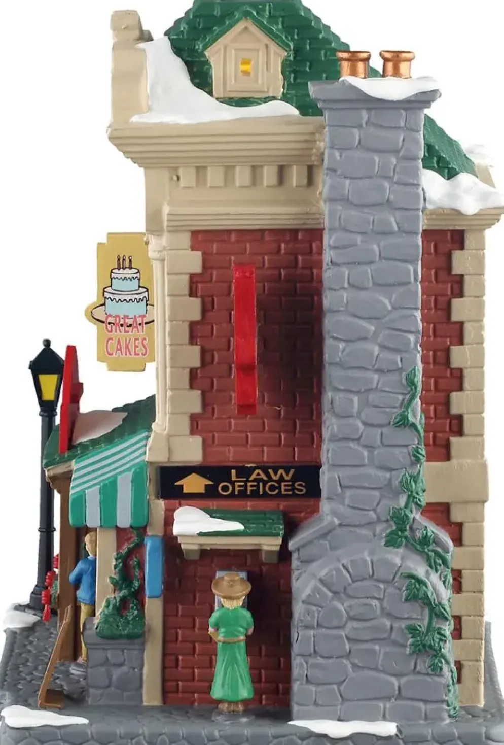Lemax pat-a-cake bakery, verlicht kersthuisje Caddington Village 2025