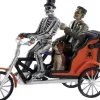 Lemax pedicab ride halloween figuur Spooky Town 2018