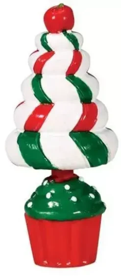 Lemax peppermint tree topiary kerstdorp accessoire Sugar 'N' Spice 2017