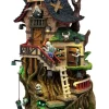Lemax petrified forest tree house verlicht huisje Spooky Town 2026
