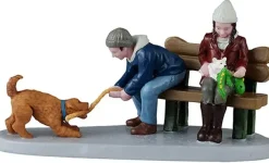 Lemax playful pups kerstdorp figuur type 4 2025