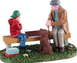 Lemax playing with gramps kerstdorp figuur type 4 2021