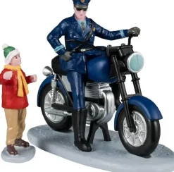 Lemax police officer s/2 kerstdorp figuur type 4 2024