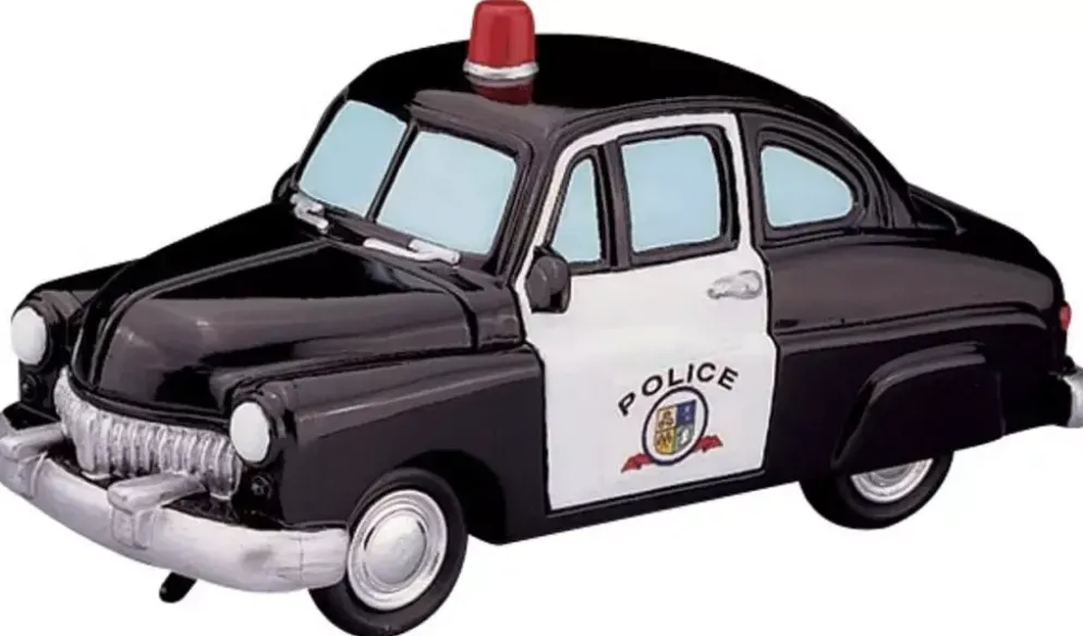 Lemax police squad car kerstdorp accessoire 2008