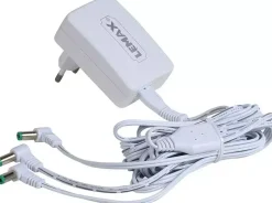 Lemax power adaptor 4.5v white 3-output 1000 ma type-l adapter 2019