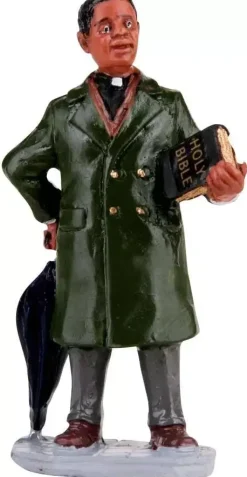 Lemax preacher kerstdorp figuur type 1 2001