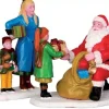 Lemax presents from santa, s/2 kerstdorp figuur type 4 Caddington Village 2014
