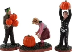 Lemax pumpkin pickers s/3 halloween figuur Spooky Town 2018
