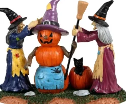 Lemax pumpkin witch halloween figuur Spooky Town 2023