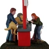 Lemax puppy kissing booth kerstdorp tafereel 2026