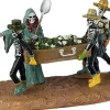 Lemax pushing daisies tafereel Spooky Town 2025