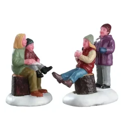 Lemax quality time with mom s/2 kerstdorp figuur type 3 2017