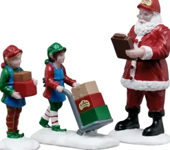 Lemax ready for shipping kerstdorp figuur type 3 Santa's Wonderland 2025