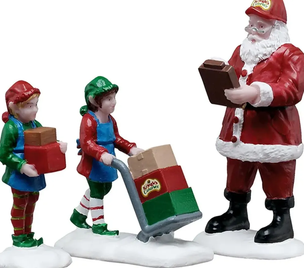 Lemax ready for shipping kerstdorp figuur type 3 Santa's Wonderland 2025