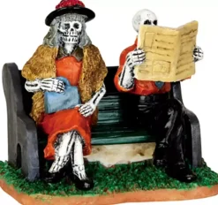 Lemax really late train halloween figuur Spooky Town 2014