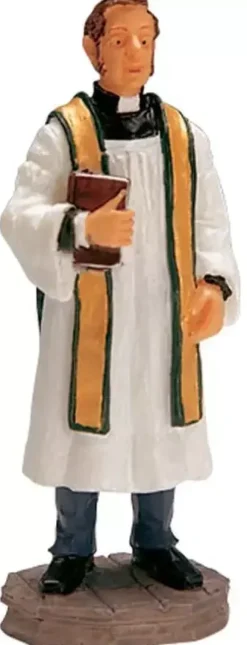 Lemax reverend smythe kerstdorp figuur type 1 2002