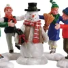Lemax ring around the snowman s/3 kerstdorp figuur type 5 2005