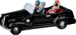 Lemax roaring roadster tafereel Spooky Town 2023