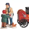 Lemax roasted chestnut stand s/4 kerstdorp figuur type 5 1999