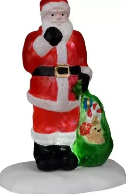 Lemax santa's here verlichte kerstdorp accessoire Santa's Wonderland 2022