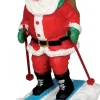 Lemax santa skier kerstdorp figuur type 2 Vail Village 2015