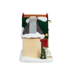 Lemax santa's snack shack verlicht kersthuisje Santa's Wonderland 2024