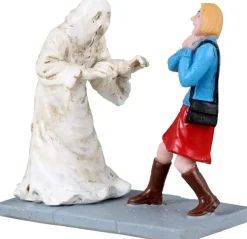 Lemax scared tenant halloween figuur Spooky Town 2023
