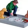 Lemax sidewalk chalk artist kerstdorp figuur type 3 2017