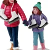 Lemax skating sisters s/2 kerstdorp figuur type 2 Vail Village 2024